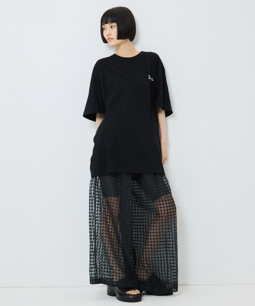 TOGA PULLA(トーガ プルラ)の「【TOGA PULLA/トーガプルラ】Studs tee/スタッズT(Tシャツ/カットソー・レディース・ホワイト/ブラック/カーキ・L/XL)」の11枚目の写真