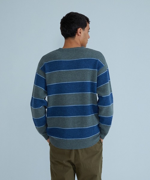 SILAS(サイラス)の「【ARCHIVE】MILLER JUMPER(ニット/セーター・メンズ・ブラウン/グリーン・L/M)」の7枚目の写真