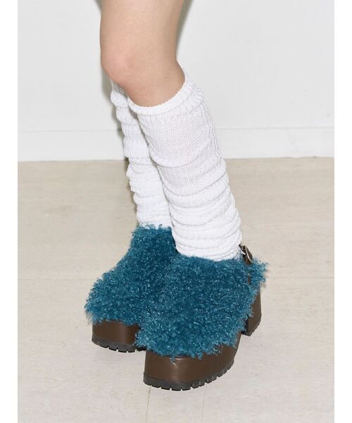 jouetie(ジュエティ)の「プラットフォームファーサボ(サンダル・レディース・ブラック/ブルー・LARGE/MEDIUM)」の19枚目の写真