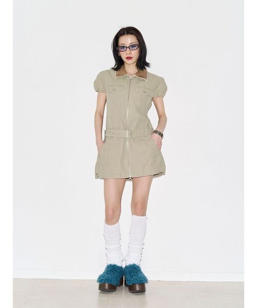 jouetie(ジュエティ)の「プラットフォームファーサボ(サンダル・レディース・ブラック/ブルー・LARGE/MEDIUM)」の3枚目の写真