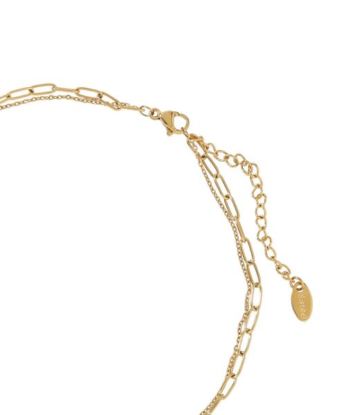 AMERICAN HOLIC（アメリカンホリック）の「【ステンレス】ドロップトップ２連ネックレス（ネックレス・レディース・シルバー/ゴールド・FREE）」の9枚目の写真