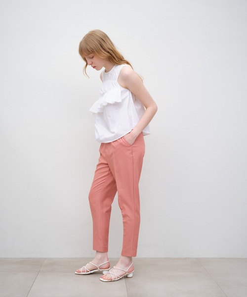 Launa lea（ラウナレア）の「クロスラインストラップサンダル(0626)（サンダル・レディース・シルバー/ミント/ホワイト/ブラック/ベージュ系その他・LL/S/L/M）」の12枚目の写真