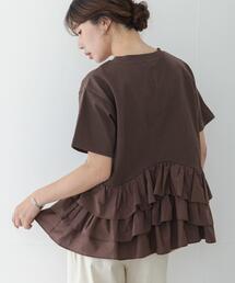 URBAN RESEARCH Sonny Label（アーバンリサーチサニーレーベル）の「ペプラムフリルカットソー（Tシャツ/カットソー）」