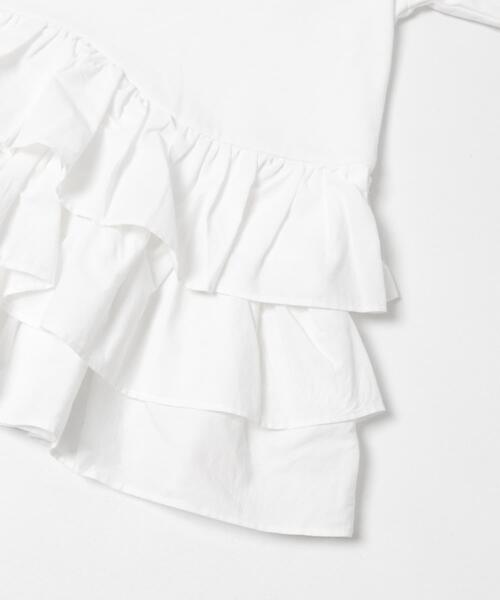 URBAN RESEARCH Sonny Label(アーバンリサーチサニーレーベル)の「ペプラムフリルカットソー(Tシャツ/カットソー・レディース・オフホワイト/ブラウン/ブラック・FREE)」の5枚目の写真