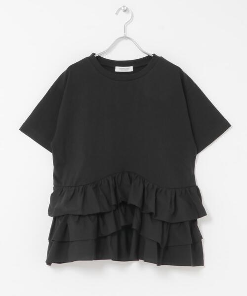 URBAN RESEARCH Sonny Label(アーバンリサーチサニーレーベル)の「ペプラムフリルカットソー(Tシャツ/カットソー・レディース・オフホワイト/ブラウン/ブラック・FREE)」の13枚目の写真