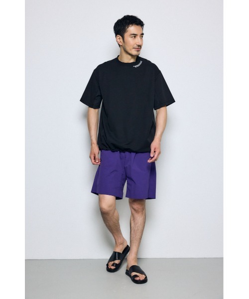 AZUL by moussy（アズールバイマウジー）の「リバーショートパンツ（スラックス・メンズ・ブラック/パープル・MEDIUM/LARGE）」の14枚目の写真