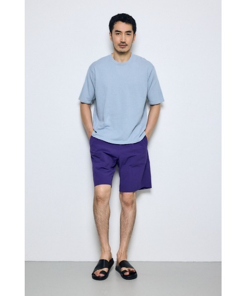 AZUL by moussy（アズールバイマウジー）の「リバーショートパンツ（スラックス・メンズ・ブラック/パープル・MEDIUM/LARGE）」の15枚目の写真
