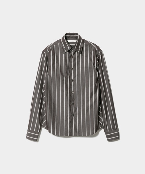 beautiful people(ビューティフルピープル)の「finx cotton tuck in scarf shirt(シャツ/ブラウス・レディース・ダークブラウン/レモンイエロー/オフホワイト・38)」の7枚目の写真