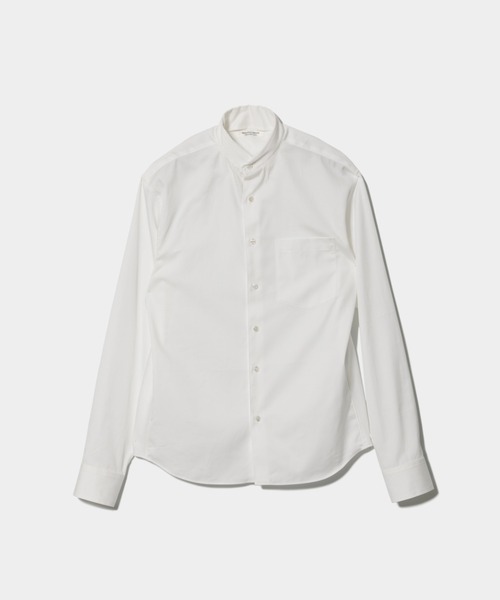 beautiful people(ビューティフルピープル)の「finx cotton tuck in scarf shirt(シャツ/ブラウス・レディース・ダークブラウン/レモンイエロー/オフホワイト・38)」の5枚目の写真