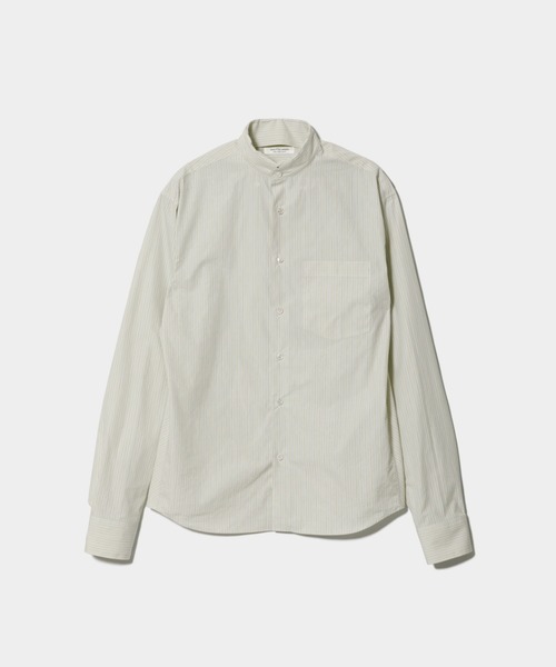 beautiful people(ビューティフルピープル)の「finx cotton tuck in scarf shirt(シャツ/ブラウス・レディース・ダークブラウン/レモンイエロー/オフホワイト・38)」の10枚目の写真