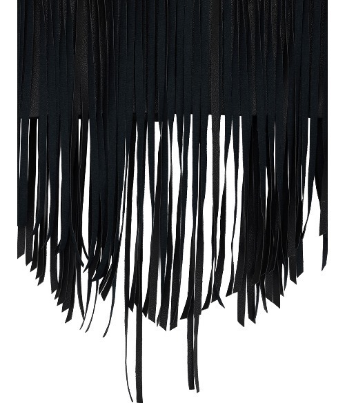 Ameri(アメリ)の「WESTERN FRINGE SYNTHETIC LEATHER VEST(ベスト・レディース・ブラック・FREE)」の12枚目の写真