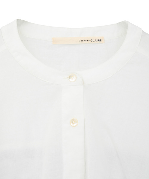 MELROSE claire（メルローズ クレール）の「【コットンバック刺しゅうブラウス】（シャツ/ブラウス・レディース・オフホワイト/ブラック/ブラウン・FREE）」の19枚目の写真