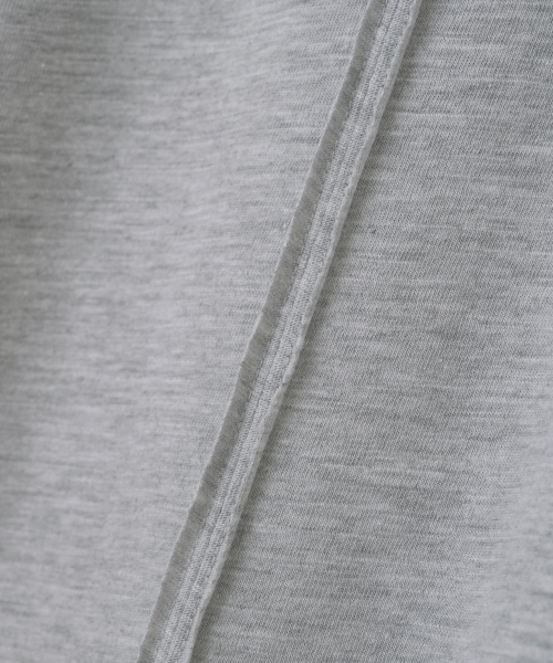 Millo Archive（ミロ アーカイブ）の「レイヤードローカットTシャツ[メランジグレー]（Tシャツ/カットソー・メンズ・その他・X-LARGE/LARGE/MEDIUM）」の2枚目の写真