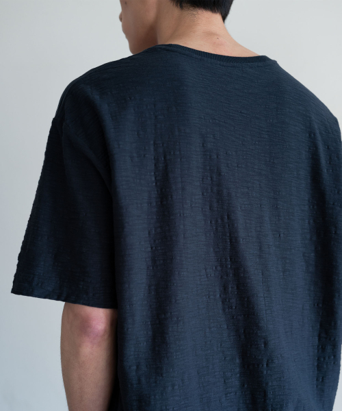 BLANKROOM(ブランクルーム)の「ノーブルスラブハーフT_OCEAN(Tシャツ/カットソー・メンズ・その他・1/3/2/4)」の4枚目の写真