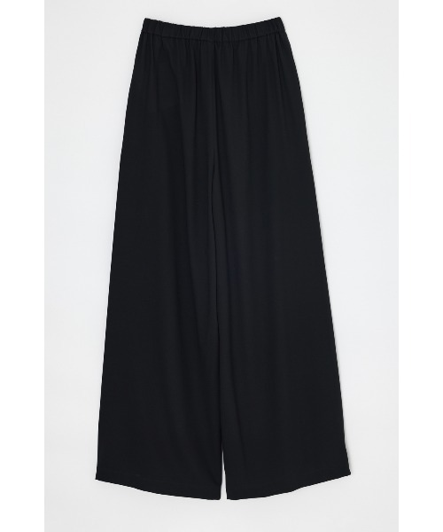 ENFOLD（エンフォルド）の「BOX PLEATS WIDE-PANTS（スラックス・レディース・ブラック/グレー・38/36/34）」の3枚目の写真