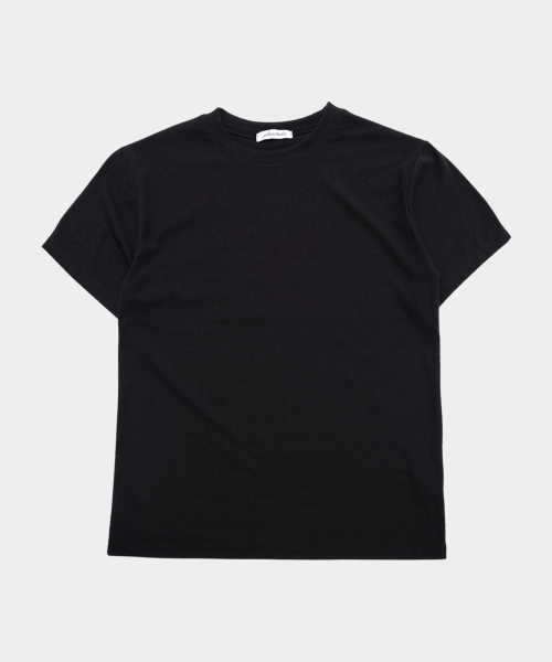 PLACESTUDIOMAN（プレイススタジオメンズ）の「シンプルデイリーマッスルフィットベーシックリブラウンドネックショートスリーブ半袖Tシャツ_3COLOR（Tシャツ/カットソー・メンズ・グレー/ベージュ/ブラック・FREE）」の7枚目の写真