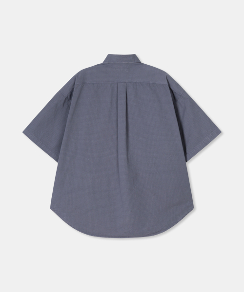 THEENDQUESTION（ジエンドクエスチョン）の「Ripstop pigment shirt / NAVY（シャツ/ブラウス・レディース・その他・FREE）」の2枚目の写真