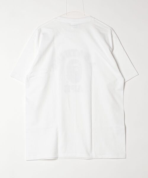 A BATHING APE(アベイシングエイプ)の「ABC CAMO COLLEGE TEE(Tシャツ/カットソー・メンズ・ブラック×グリーン/ブラック×ブルー/ホワイト×グリーン/ブラック×ピンク/ホワイト×ピンク/ホワイト×ブルー・XXX-LARGE/X-LARGE/SMALL/LARGE/XX-LARGE/MEDIUM)」の7枚目の写真