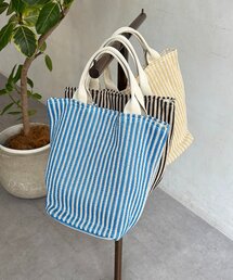 un dix cors | ストライプトート(トートバッグ)
