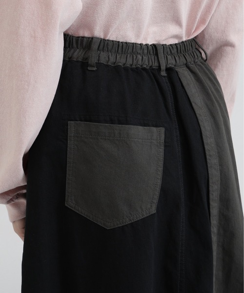 AVIREX（アヴィレックス）の「MILITARY LAYERED LIKE SKIRT（スカート・レディース・オリーブ/ブラック・M/S）」の11枚目の写真