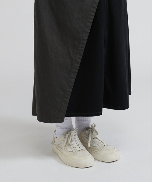 AVIREX（アヴィレックス）の「MILITARY LAYERED LIKE SKIRT（スカート・レディース・オリーブ/ブラック・M/S）」の15枚目の写真