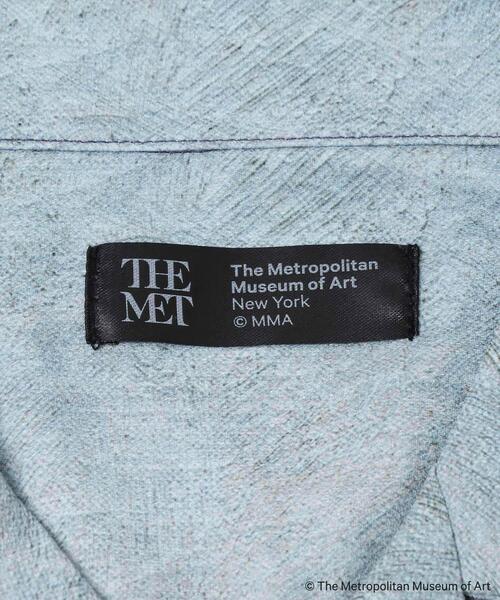 SENSE OF PLACE by URBAN RESEARCH（センスオブプレイスバイアーバンリサーチ）の「『別注』The Met×SENSE OF PLACE　ショートスリーブ シャツ(モネ)（シャツ/ブラウス・メンズ・ライトピンク/ブラック・LARGE/MEDIUM）」の14枚目の写真