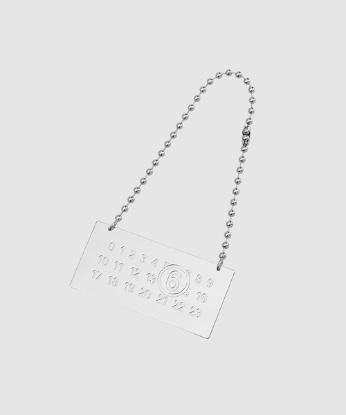 MM6 Maison Margiela(エムエムシックス メゾン マルジェラ)の「KEY RING(キーホルダー・レディース・その他・UNI)」の1枚目の写真