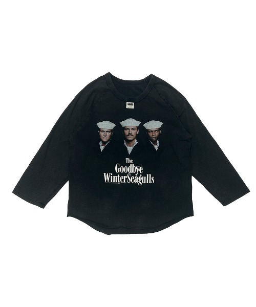 DAIRIKU(ダイリク)の「The Winter SeaguLs Tour Raglan Tee/DAIRIKU(Tシャツ/カットソー・メンズ・ブラック・MEDIUM/SMALL)」の4枚目の写真