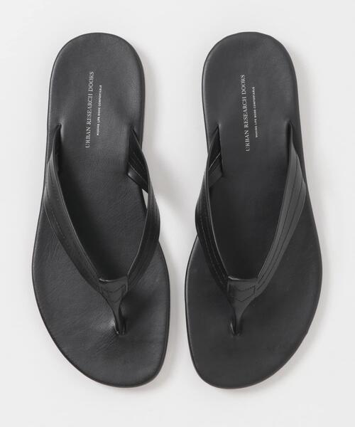 URBAN RESEARCH DOORS(アーバンリサーチドアーズ)の「Made in Japan トングサンダル(サンダル・メンズ・ブラック・MEDIUM/LARGE)」の10枚目の写真