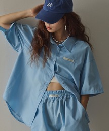 ハーフスリーブシャツセットアップ