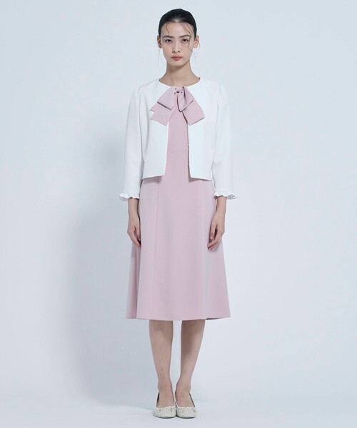 TOCCA(トッカ)の「FRILL BANGLE ボレロ(カーディガン/ボレロ・レディース・ブラック系/アイボリー系・4/0)」の11枚目の写真