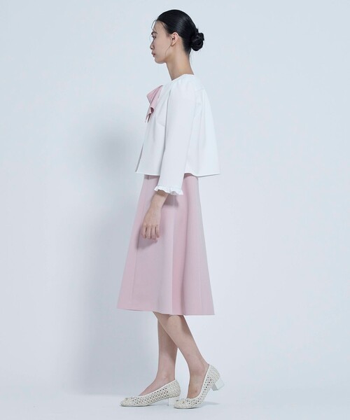 TOCCA(トッカ)の「FRILL BANGLE ボレロ(カーディガン/ボレロ・レディース・ブラック系/アイボリー系・4/0)」の12枚目の写真