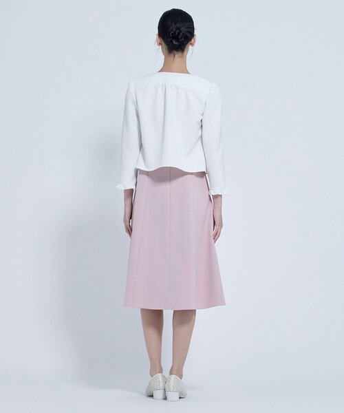 TOCCA(トッカ)の「FRILL BANGLE ボレロ(カーディガン/ボレロ・レディース・ブラック系/アイボリー系・4/0)」の13枚目の写真