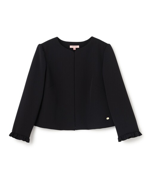 TOCCA(トッカ)の「FRILL BANGLE ボレロ(カーディガン/ボレロ・レディース・ブラック系/アイボリー系・4/0)」の15枚目の写真