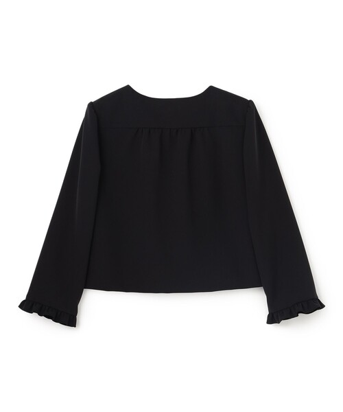 TOCCA(トッカ)の「FRILL BANGLE ボレロ(カーディガン/ボレロ・レディース・ブラック系/アイボリー系・4/0)」の16枚目の写真