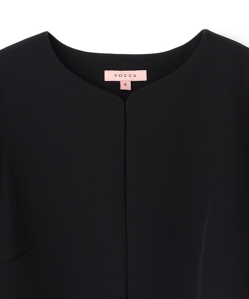 TOCCA(トッカ)の「FRILL BANGLE ボレロ(カーディガン/ボレロ・レディース・ブラック系/アイボリー系・4/0)」の17枚目の写真