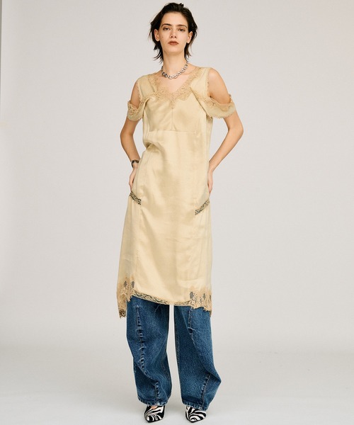 PRANK PROJECT(プランクプロジェクト)の「【2026Autumn Pre-Order】カーブレッグデニム / Curve Leg Denim(デニムパンツ・レディース・ブルー/ネイビー・38/36/34)」の8枚目の写真