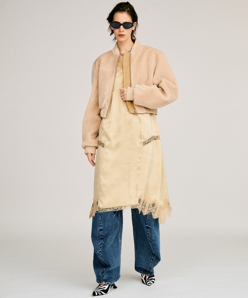 PRANK PROJECT(プランクプロジェクト)の「【2026Autumn Pre-Order】カーブレッグデニム / Curve Leg Denim(デニムパンツ・レディース・ブルー/ネイビー・38/36/34)」の10枚目の写真
