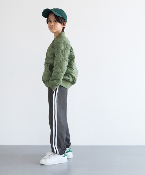 coca（coca）（コカ）の「キッズ　ラインジョガーパンツ（その他パンツ・キッズ・チャコール/ブラック・120/130/140/150）」の10枚目の写真