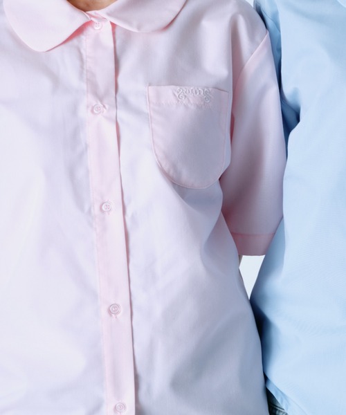 twins（nemne store）（ツインズ）の「twins Uniform oversized shirts（シャツ/ブラウス・レディース・ライトブルー/ライトピンク・フリー）」の8枚目の写真
