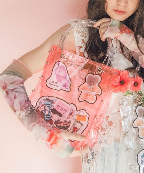 Maison de FLEUR（メゾンドフルール）の「ピンクピンクサテンフリル