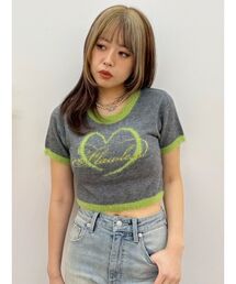 EVRIS | シャギーロゴニットトップス 秋服(ニット/セーター)
