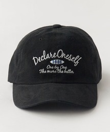 Chick（チック）の「Text Embroidery Cotton Baseball Cap / テキスト刺繍 コットン ベースボールキャップ カーブバイザー レディース メンズ 2026年 夏 夏服（キャップ）」