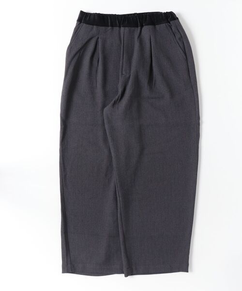 VOAAOV(ヴォアーブ)の「【VOAAOV】TWEEDY Easy Wide Pants(その他パンツ・メンズ・チャコールグレー/グレイッシュベージュ・1/2)」の11枚目の写真