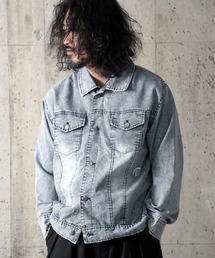 DEVILOCK（デビロック）の「DEVILOCK LIGHT DENIM SWITCHING JACKET（シャツ/ブラウス）」