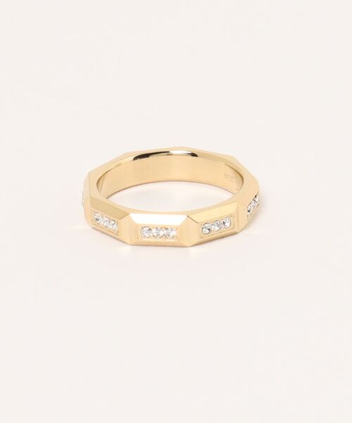 Daniel Wellington（ダニエルウェリントン）の「Bric Icon Lumine Ring ゴールド／シルバー（リング・レディース・シルバー/イエローゴールド・60/48/50/52/54/56/58）」の4枚目の写真