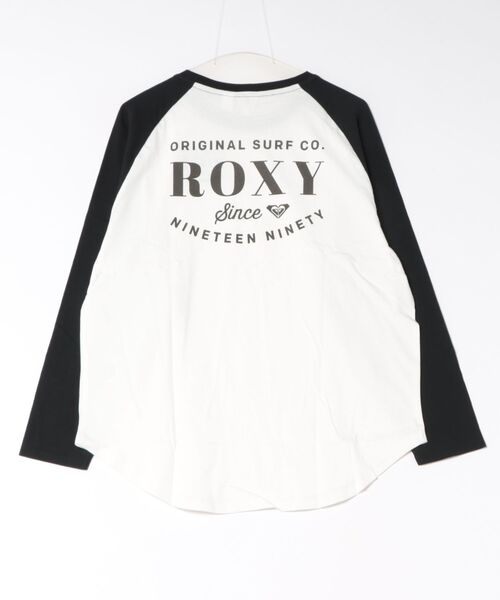 ROXY(ロキシー)の「ROXY MISTY RAGLAN ラグラン長袖Tシャツ ロンT 【2026年秋冬モデル】/ロキシー(Tシャツ/カットソー・レディース・ブラック/ネイビー/ベージュ/パープル・LARGE/SMALL/MEDIUM)」の5枚目の写真
