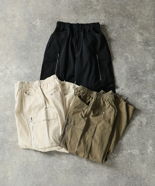 JOURNAL STANDARD J.S HOMESTEAD(ジャーナルスタンダードホームステッド)の「J.S.Homestead / ファンクショナリィ ドラム パンツ(その他パンツ・メンズ・アイボリー/ブラック/カーキ・LARGE/MEDIUM)」の6枚目の写真