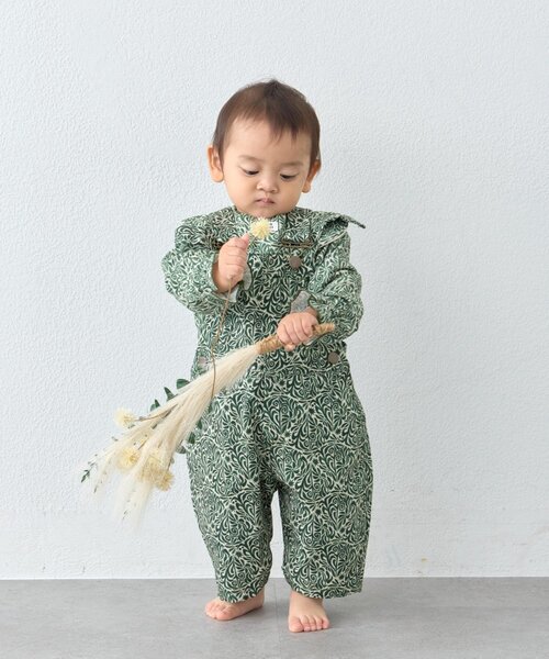 CIAOPANIC TYPY(チャオパニックティピー)の「【BABY】Qinnダックサロペット綿100%(80~100㎝)(サロペット/オーバーオール・キッズ・グリーン/キャメル/オフホワイト・100/90/80)」の20枚目の写真