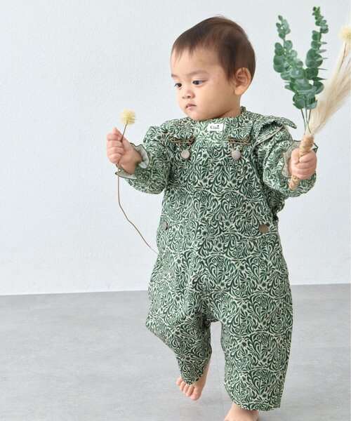 CIAOPANIC TYPY(チャオパニックティピー)の「【BABY】Qinnダックサロペット綿100%(80~100㎝)(サロペット/オーバーオール・キッズ・グリーン/キャメル/オフホワイト・100/90/80)」の22枚目の写真